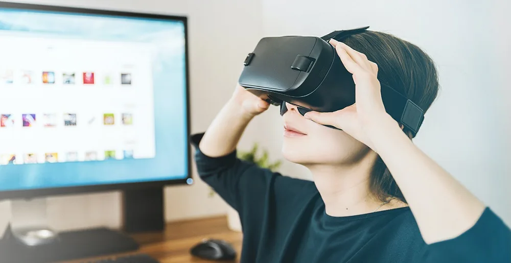 Recursos dos óculos de realidade virtual 