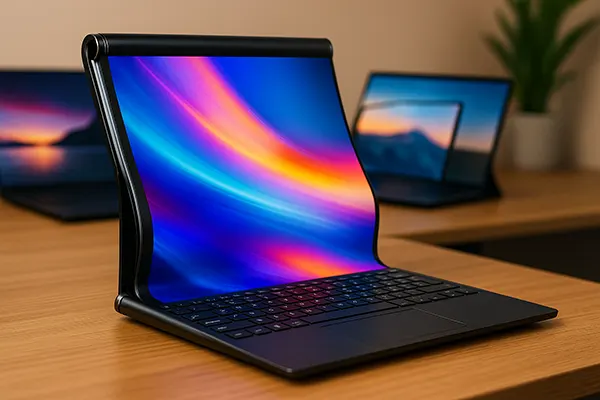 Erweiterbares Laptop-Display