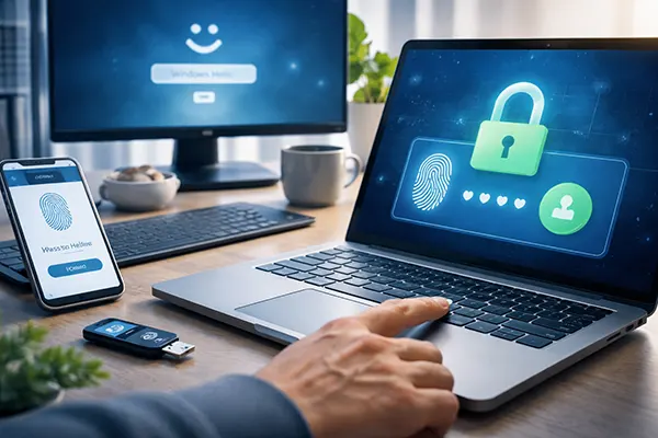 Prompt accesso passkey